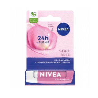 Rouge à lèvres protecteur Nivea Soft Rose 4,8 ml