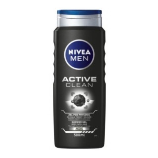Gel douche Nivea Men Active Clean 500 ml