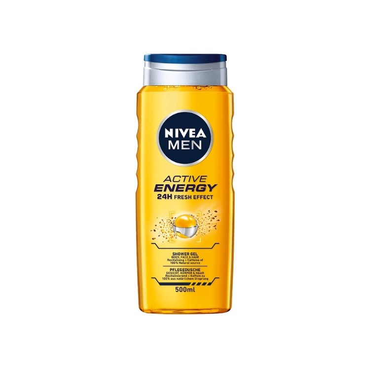 Nivea Men Active Energy Shower Gel 500 ml