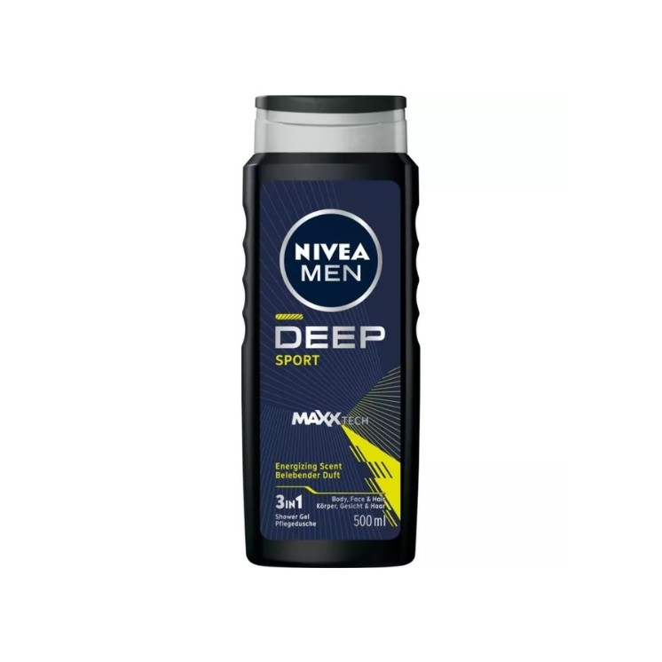 Gel douche Nivea Men Deep Sport 500 ml
