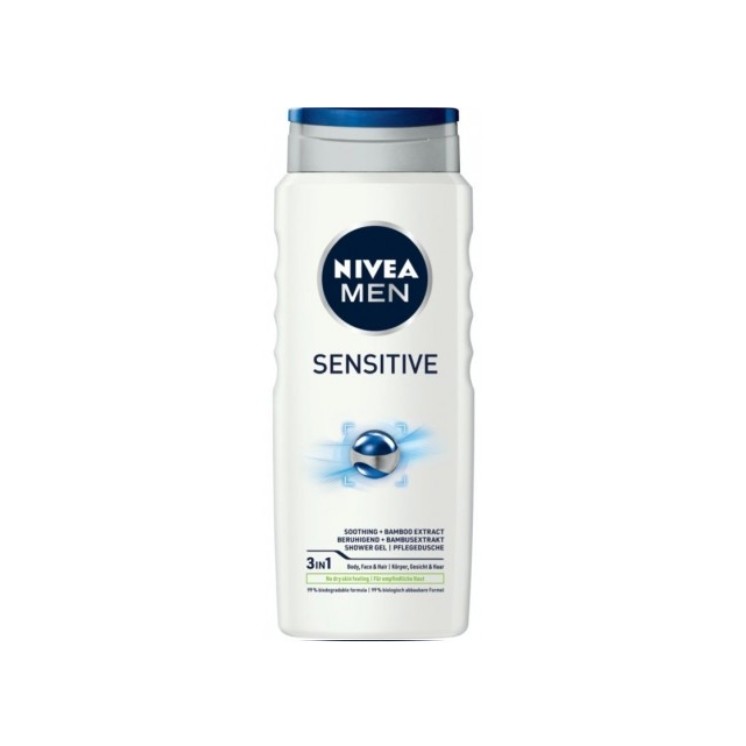 Gel douche Nivea Men Sensitive 500 ml