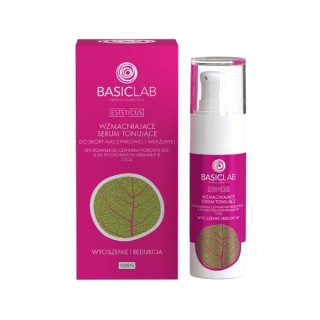 Sérum visage tonifiant et fortifiant BasicLab Esteticus avec complexe de facteur de croissance EGF 10% 30 ml