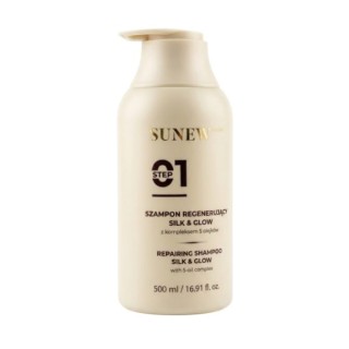 Shampoing régénérant Sunew Med+ Silk& Glow 500 ml