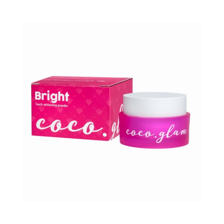 Poudre blanchissante pour les dents Coco Glam Bright 15 g