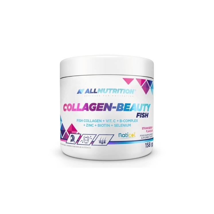 Collagen AllNutrition - Poisson Beauty Fraise 158 g