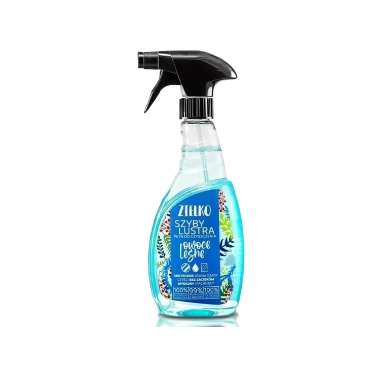 Zielko naturalny Płyn do mycia szyb i luster Owoce leśne 500 ml