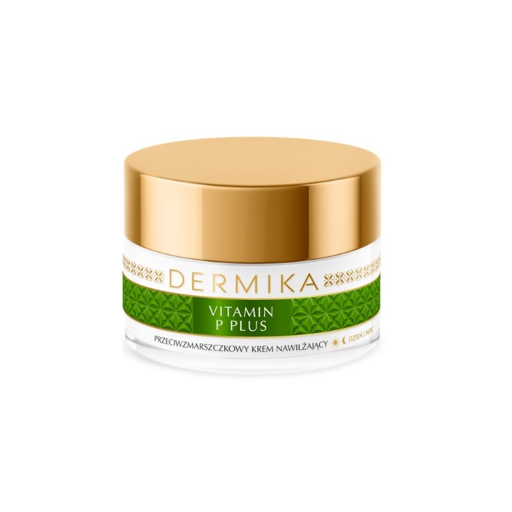 Dermika Vitamin P Plus nawilżający Krem przeciwzmarszczkowy do cery naczynkowej 50 ml