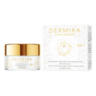 Crème visage revitalisante anti-rides Dermika Luxury Ceramides 60+ 50 ml