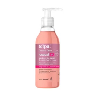 Tołpa Dermo Face Rosacal AR. Verzachtende gezichts- en oogreinigende gelbalsem 195 ml