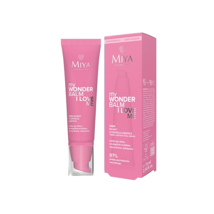 Crème apaisante pour le visage Miya Cosmetics myWONDERBALM I Love Me de Miya Cosmetics, à Centella Asiatica , 75 ml