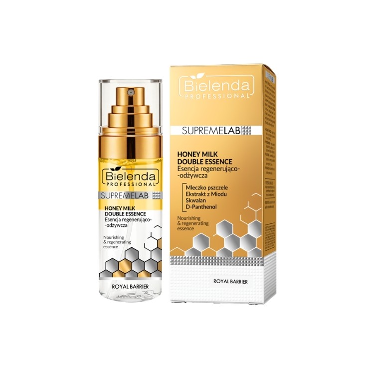 Bielenda Professional Supremelab Honey Milk Double Essence , essence visage régénérante et nourrissante 100 ml