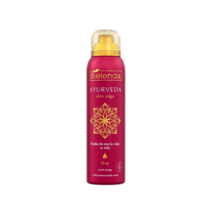 Bielenda Ayurveda Skin Yoga Fire Body Wash Foam Gel 150 ml
