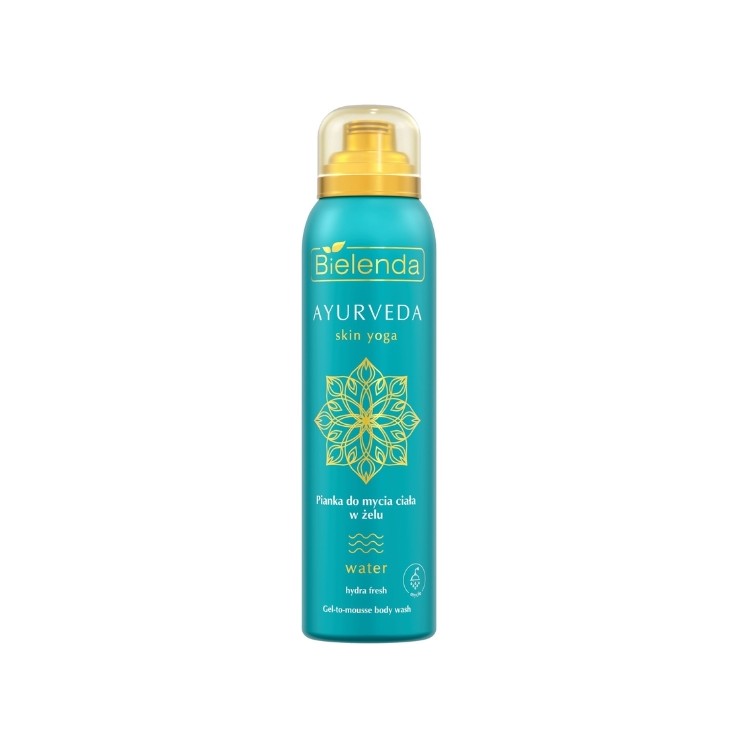 Bielenda Ayurveda Skin Yoga Body Wash Foam Gel Water 150 ml