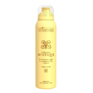 Bielenda Zahara Mystique geparfumeerde lichaamsolie in schuimvorm Amber Vanilla 150 ml