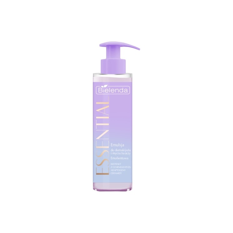 Bielenda Essential Emollient Emulsion for Makeup Removal and Face Washing 190 ml