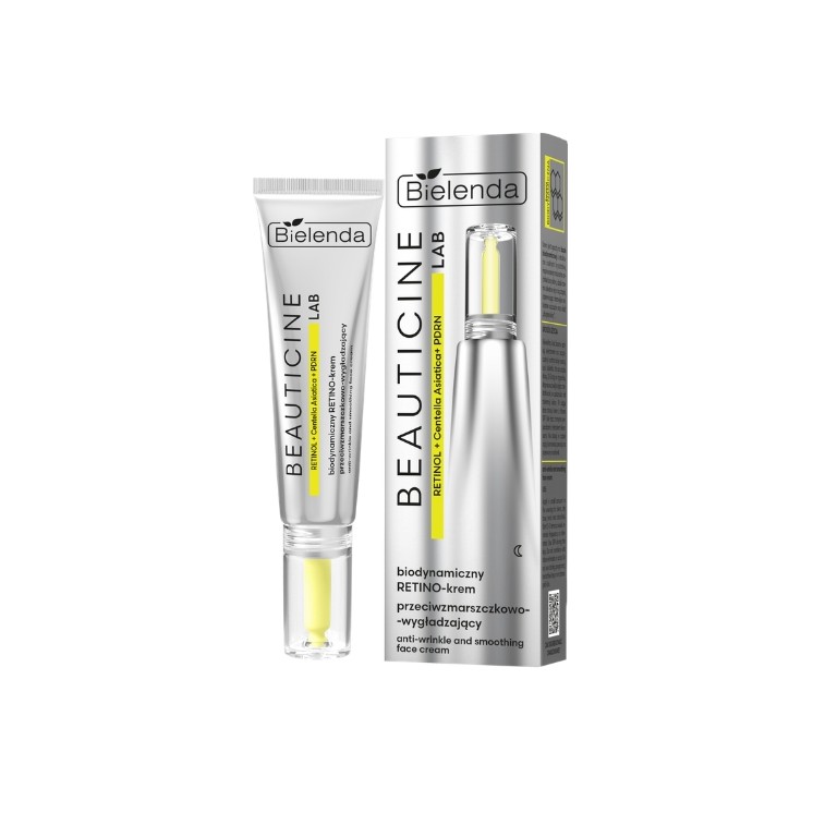 Crème de nuit anti-rides et lissante au rétinolissant Bielenda Beauticine Lab 40 ml