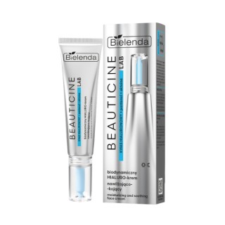 Bielenda Beauticine Lab hydraterende en verzachtende Hyaluro-gezichtscrème 40 ml
