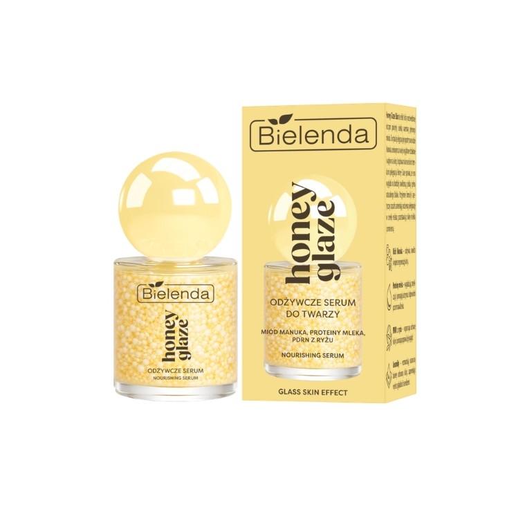 Bielenda Honey Glaze 2-fasen voedend serum met Glass - skin 30 ml