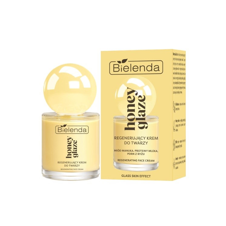 Bielenda Honey Glaze regenererende gezichtscrème met Glass - skin 50 ml