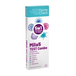 Home Check Mila 5 Combo Test antygenowy 5w1 1 sztuka