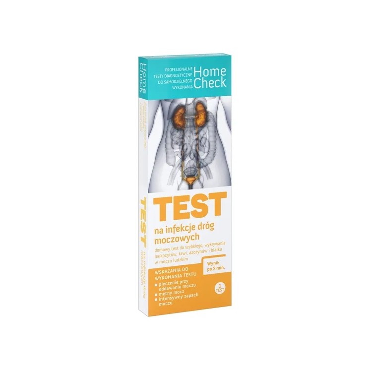 Home Check paskowy Test na infekcje dróg moczowych 1 sztuka