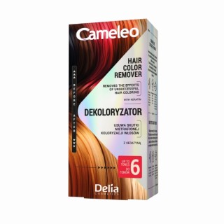 Delia Cameleo Omega Haarkleurverwijderaar met Keratine, tot 6 tinten lichter.