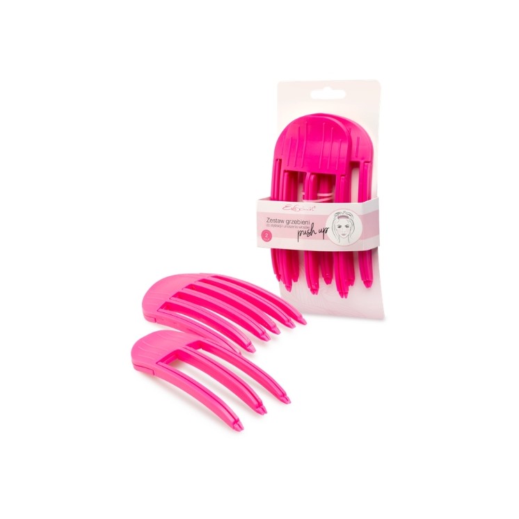 Ensemble de peignes Ewa Schmitt pour coiffer et donner du volume aux cheveux, 2 pièces