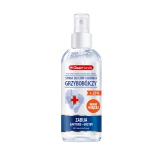 Cleanhands grzybobójczy Spray do stóp i obuwia 125 ml