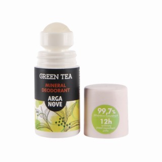 Arganove Mineral Roll-on Alum Deodorant Green Thee 50 ml