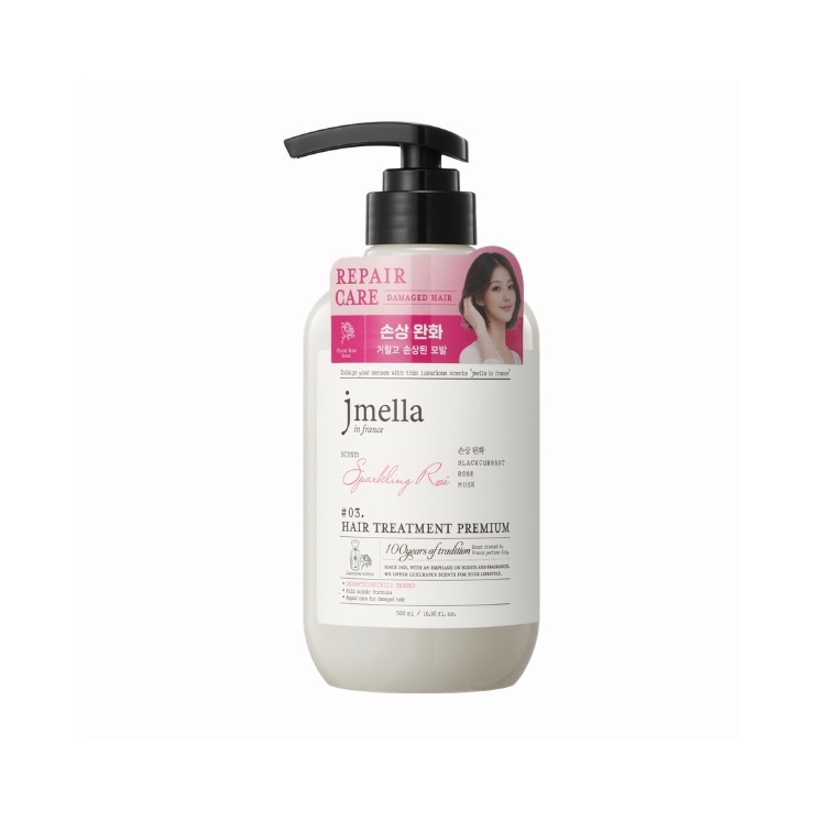 Après-shampoing régénérant parfumé Rose pétillante Jmella in France 500 ml