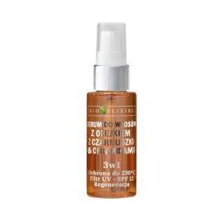BioElixire Serum do włosów Olejek z Czarnuszki i Ceramidy 50 ml
