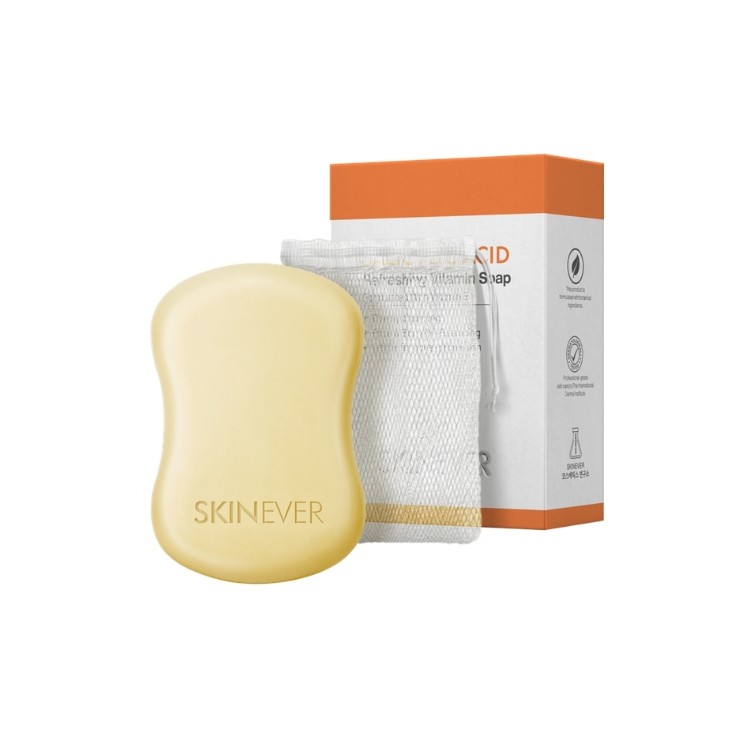 SkinEver Bar Soap voor handen, lichaam en gezicht met salicylzuur, 100 g