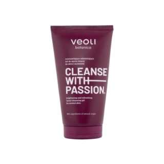 Veoli Botanica Cleanse With Passion Gel Nettoyant et Exfoliant Visage 150 ml