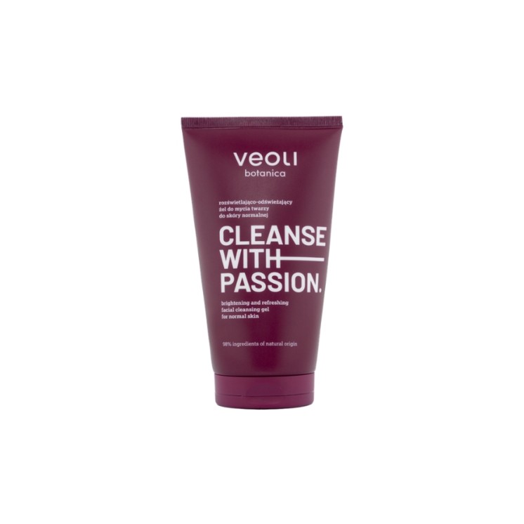 Veoli Botanica Cleanse With Passion oczyszczajaco-peelingujący Żel do mycia twarzy 150 ml
