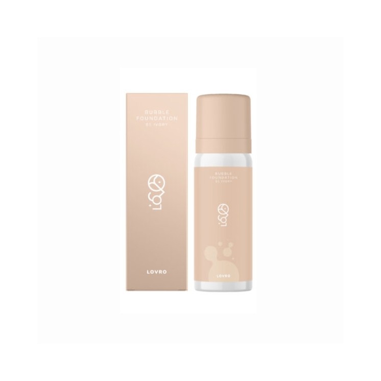 Fond de teint Lovro Bubble Aéré, illuminateur /01/ Ivory 50 ml