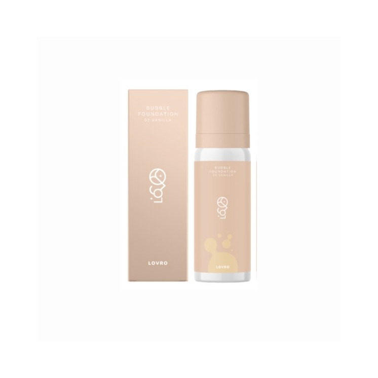 Fond de teint Lovro Bubble, aéré et illuminateur /02/ Vanilla 50 ml