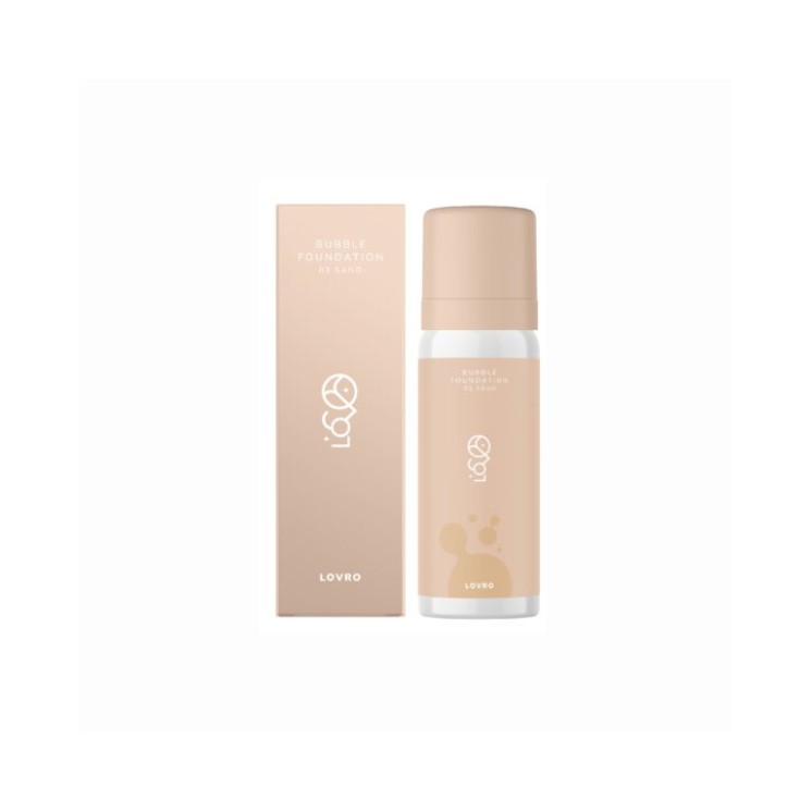 Lovro Bubble Foundation Luchtige, verhelderende foundation /03/ Sand 50 ml