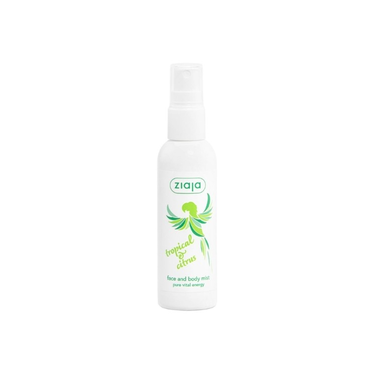 Ziaja Tropical Scent Tropical & Citrus Gezichts- en Lichaamsmist 90 ml