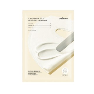 Celimax Pore+Dark Spot Brightening Cream Mask kremowa Maska do twarzy rozjaśniająca 20 g