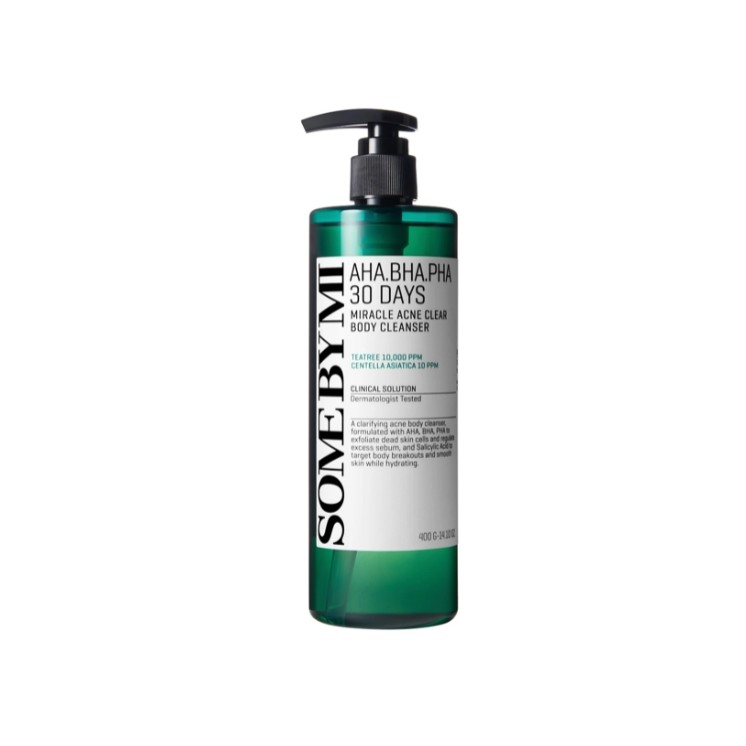 Some By Mi AHA BHA PHA 30 Days Miracle Acne Clear Body Cleanser Żel do mycia ciała 400 ml