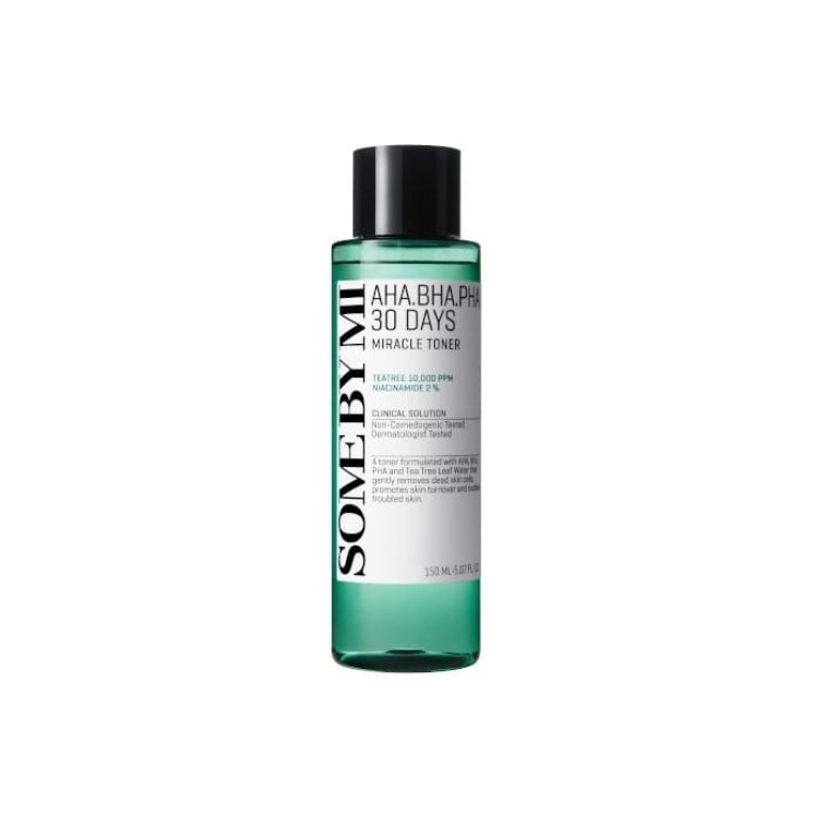 Some By Mi AHA BHA PHA 30 Days Miracle Exfoliating Toner Facial Toner 150 ml
