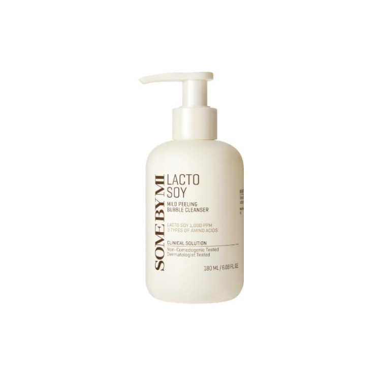 Some By Mi Lacto Soy Mild Bubble Peeling Cleanser oczyszczająca Pianka do twarzy 180 ml