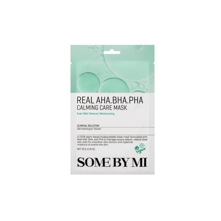 Some By Mi Real AHA BHA PHA Calming Care Mask Soothing Face Mask 20 ml