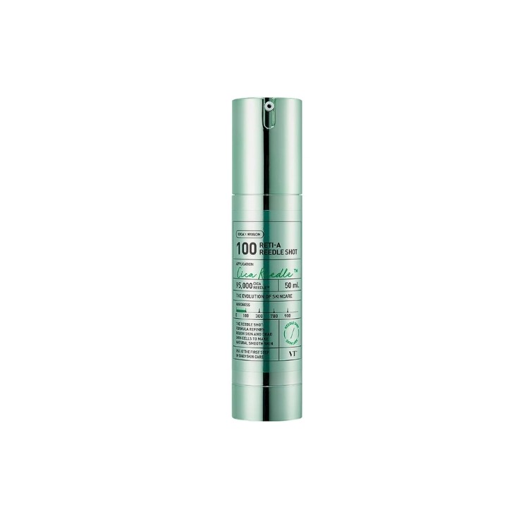 VT Cosmetics Reti-A Reedle Shot 100 Sérum booster à micro-aiguilles 50 ml